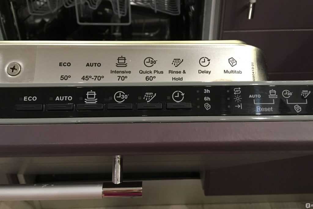 Не горят индикаторы посудомоечной машины Korting